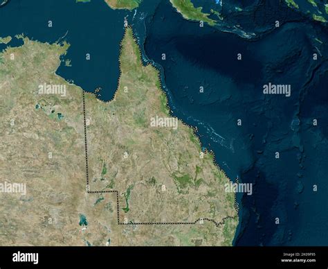 Gootchie map satellite // Australia, Queensland region